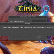 [FIX] Tibia Might Be in Maintenance
